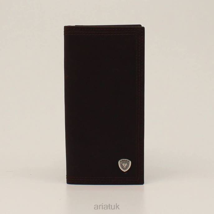 Ariat Triple stitch rodeo wallet Kids D0X64182 Brown Accessories