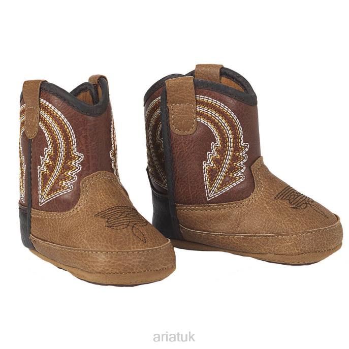 Ariat lil stompers evan boot Kids D0X63856 Brown Collections