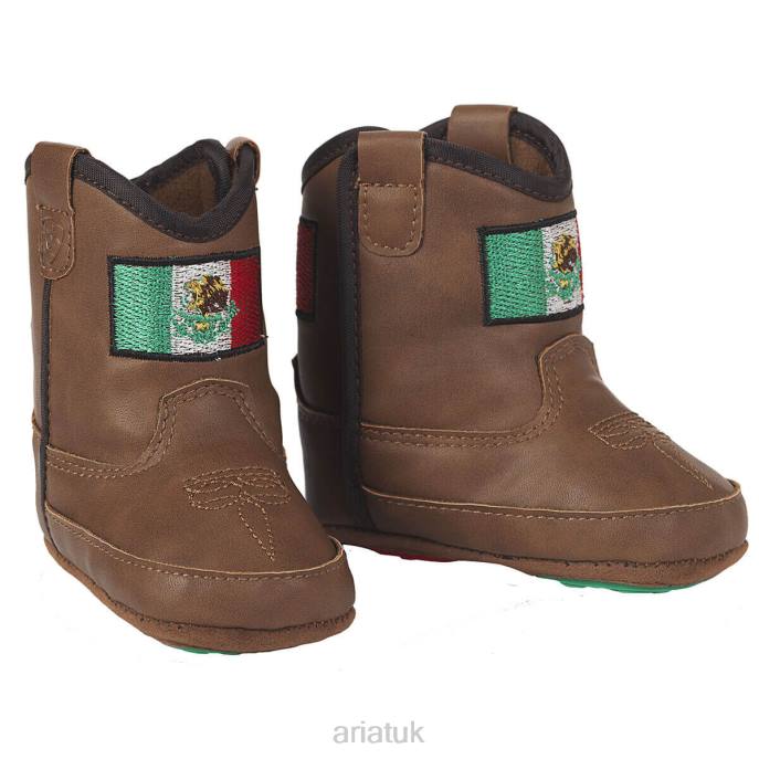 Ariat lil stompers mexico boot Kids D0X63857 Brown Collections