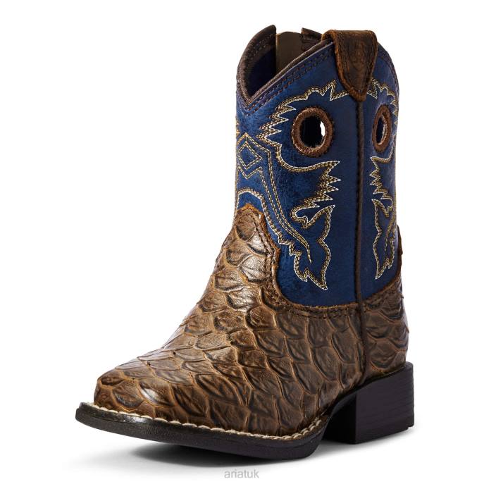 Ariat Lil' Stompers Orlando Boot Kids D0X63951 Brown Collections