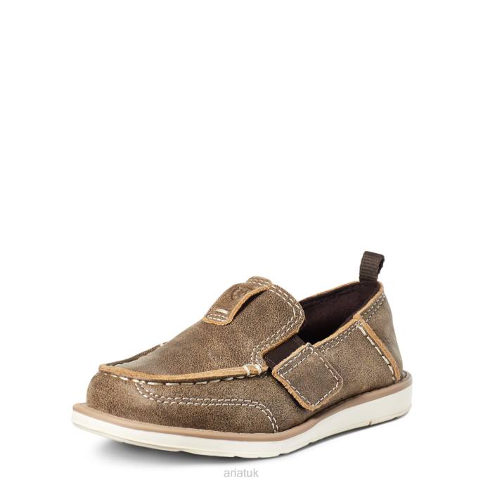 Ariat Child Cruiser Kids D0X63911 Brown Bomber Footwear