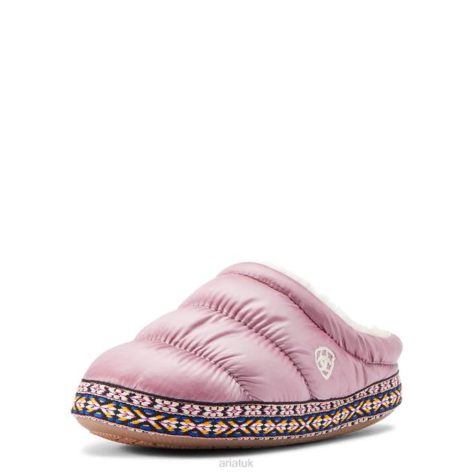 Ariat Crius Clog Slipper Kids D0X63963 Pink Footwear
