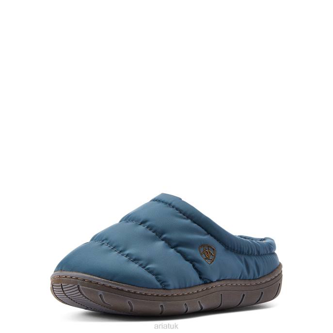 Ariat Crius Clog Slipper Kids D0X63967 Navy Footwear