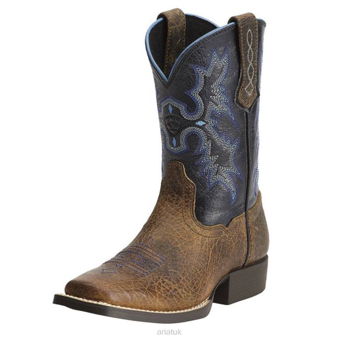 Ariat Tombstone Western Boot Kids D0X63833 Earth Footwear