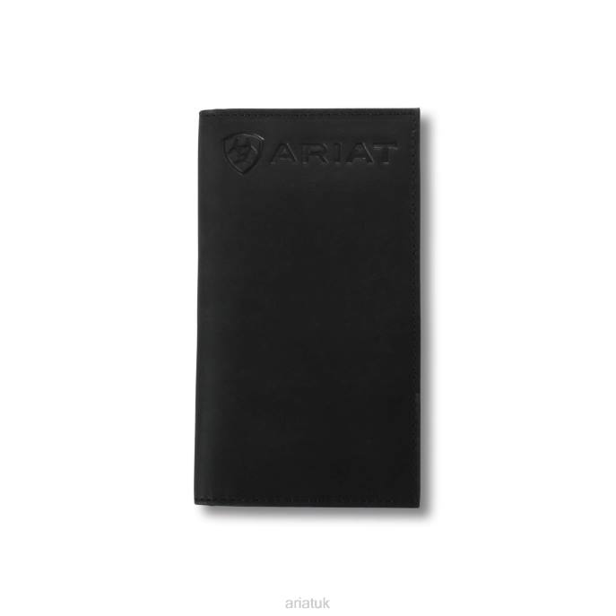 Ariat Rodeo Wallet Logo Men D0X61793 Black Accessories