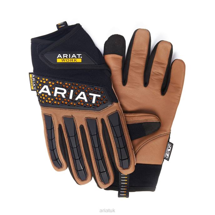 Ariat Everyday Impact Work Glove Men D0X61884 Brown/Black Accessories