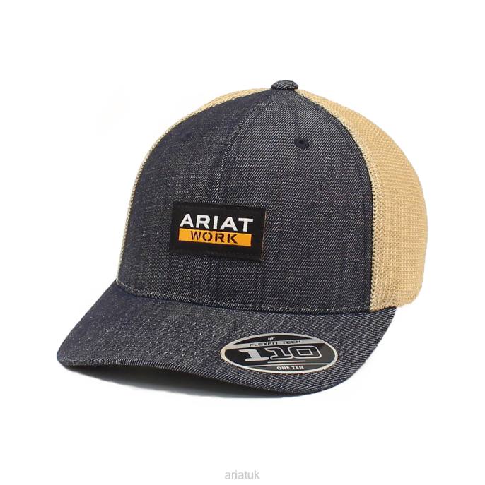 Ariat Work Cap Men D0X61990 Denim Accessories