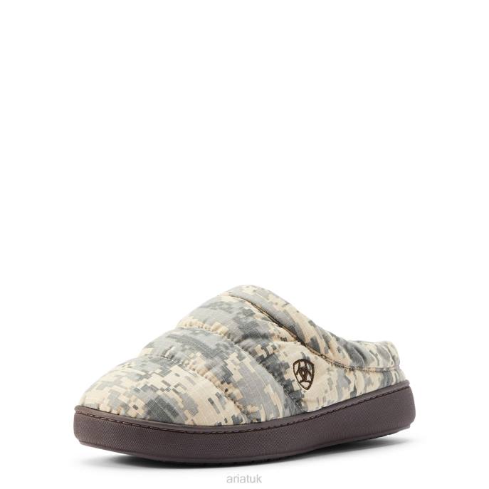 Ariat Crius Clog Slipper Men D0X6470 Sage Digi Camo Footwear