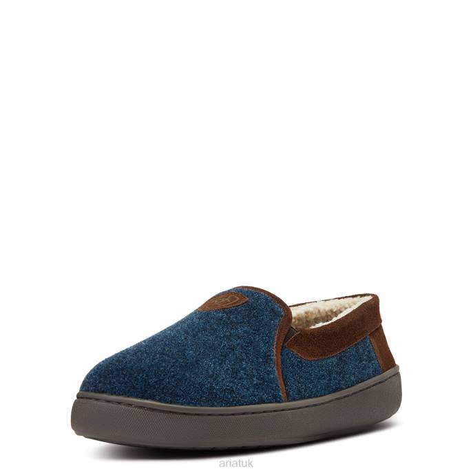 Ariat Lincoln Slipper Men D0X6475 Navy Footwear