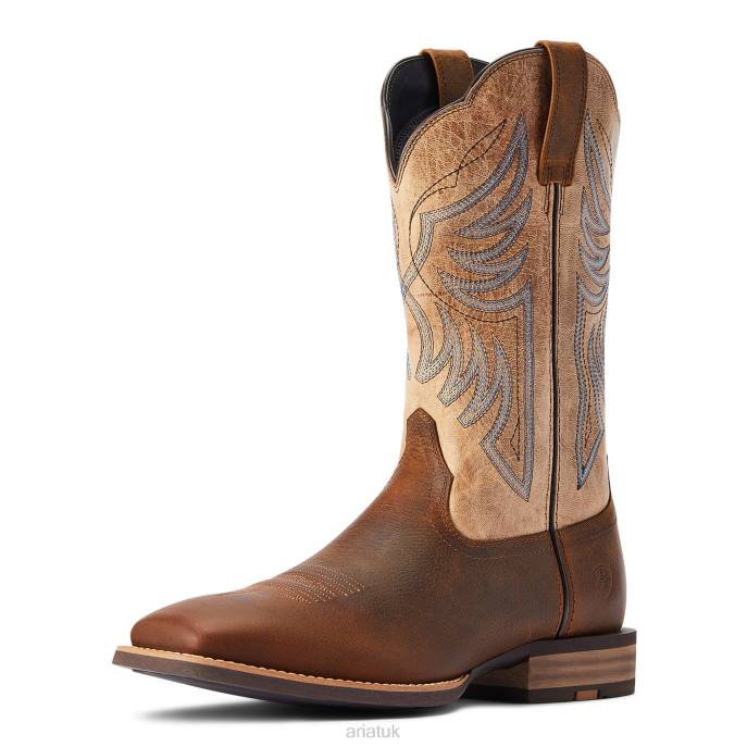 Ariat Everlite Blazin Western Boot Men D0X6133 Whole Wheat Footwear
