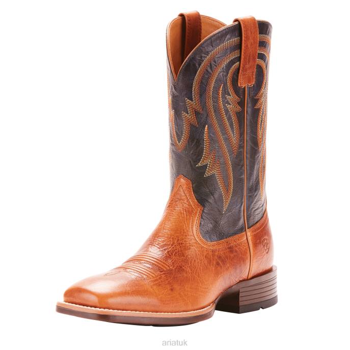 Ariat Plano Western Boot Men D0X6203 Gingersnap Footwear
