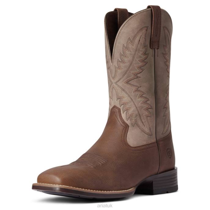 Ariat Rawly Ultra Western Boot Men D0X6200 Barrel Brown Footwear