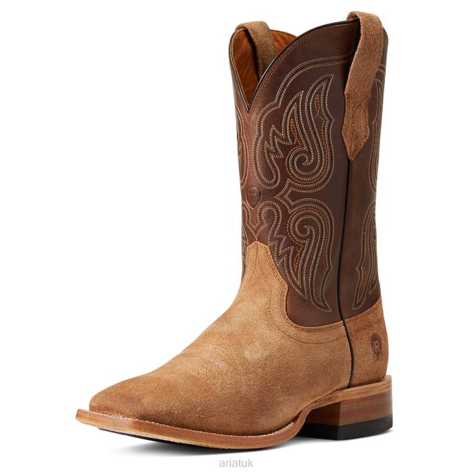 Ariat Relentless Sic 'Em Western Boot Men D0X6150 Frontier Brown Footwear