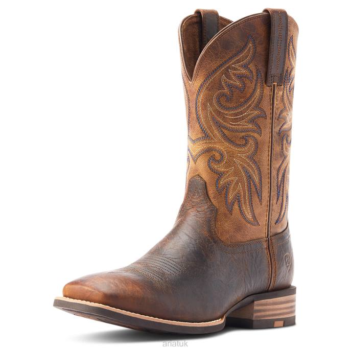 Ariat Slingshot Western Boot Men D0X637 Bartop Brown Footwear