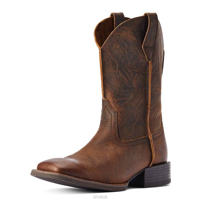 Ariat Sport Rambler Western Boot Men D0X6115 Bartop Brown Footwear