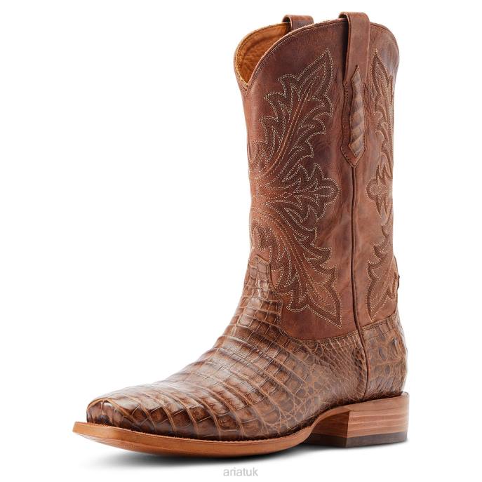 Ariat Stilwell Men D0X6141 Natural Caiman Belly Footwear