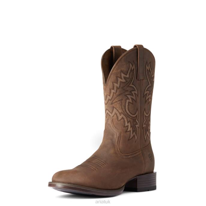 Ariat Stockman Ultra Western Boot Men D0X6105 Talon Tan Footwear