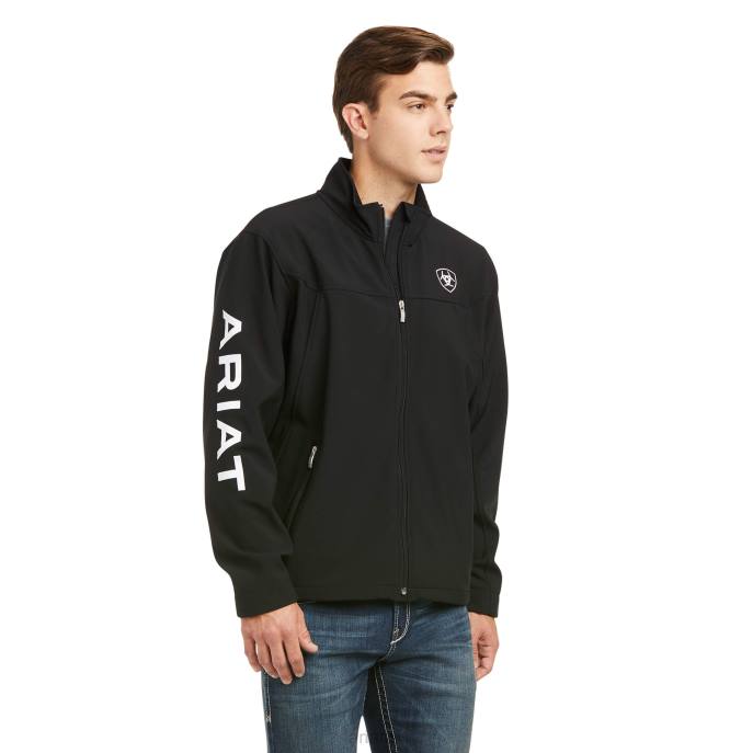 Ariat New Team Softshell Jacket Men D0X61513 Black Tops