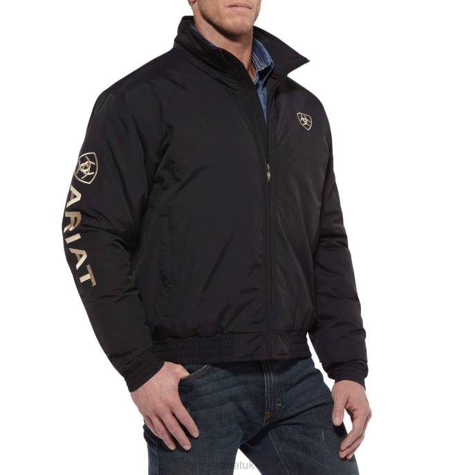 Ariat Team Logo Insulated Jacket Men D0X61522 Black Tops