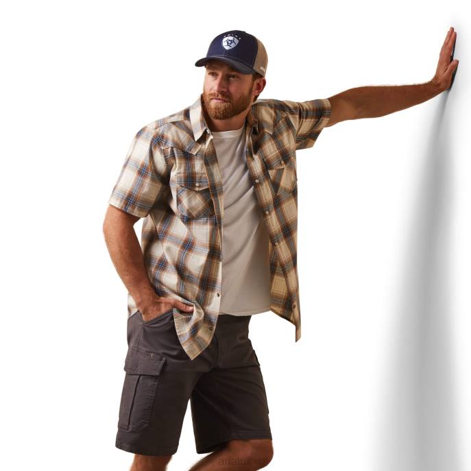 Ariat Hasbro Retro Fit Shirt Men D0X6997 White Asparagus Tops