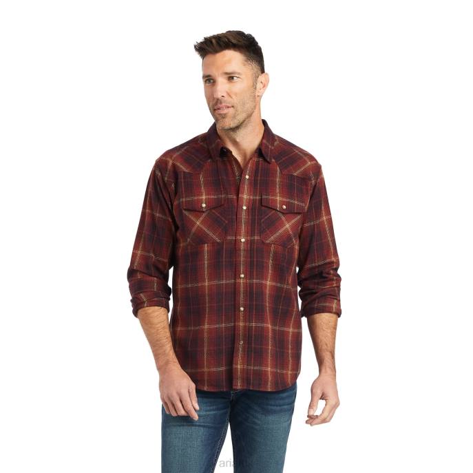 Ariat Hiller Retro Fit Shirt Men D0X61321 Rubaiyat Tops