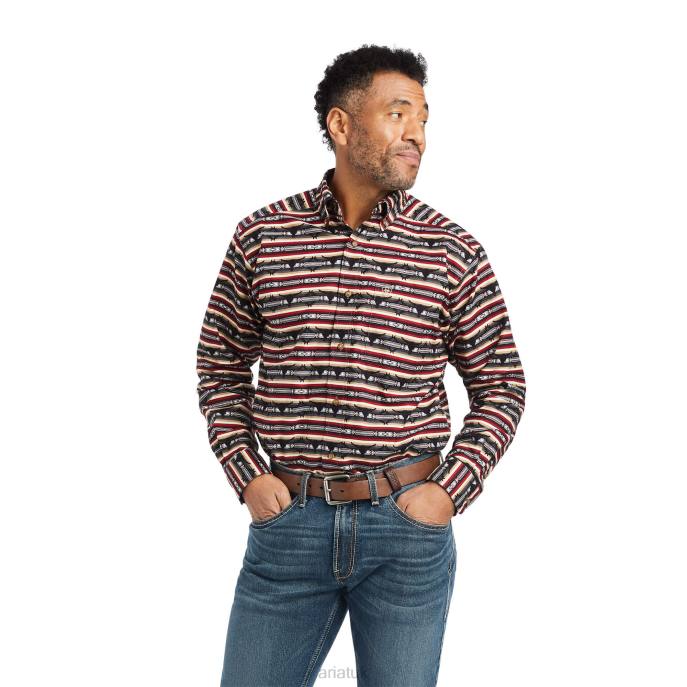 Ariat Winford Classic Fit Shirt Men D0X61195 Monument Tops