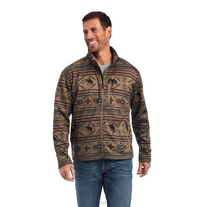 Ariat Caldwell Full Zip Men D0X61439 Brindlewood Southwest Tops