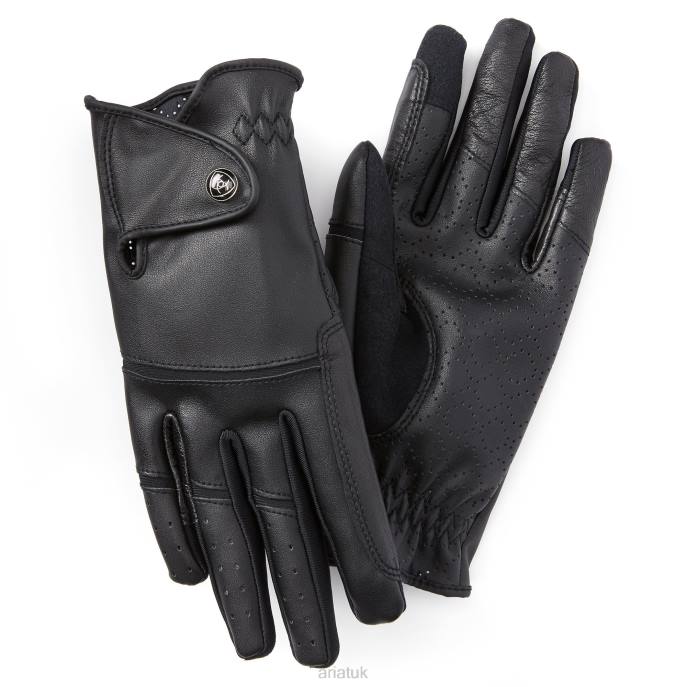 Ariat Elite Grip Glove Unisex D0X61883 Black Accessories