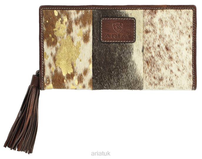 Ariat Savannah clutch wallet Women D0X63724 Brown Accessories