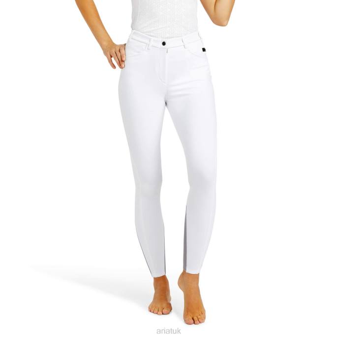 Ariat Speranza Knee Patch Breech Women D0X62752 White Bottoms