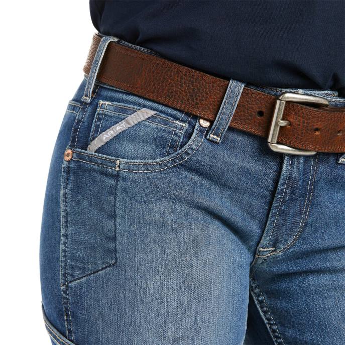 Ariat Rebar DuraStretch Raven Boot Cut Jean Women D0X62517 Sofia Bottoms