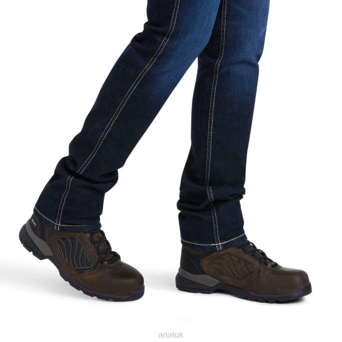 Ariat Rebar Perfect Rise Work Flex Riveter Slim Leg Jean Women D0X62596 Frances Bottoms