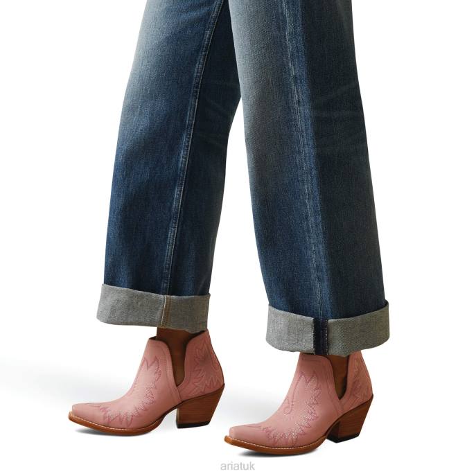 Ariat Ultra High Rise Tomboy Wide Jean Women D0X62577 Moana Bottoms