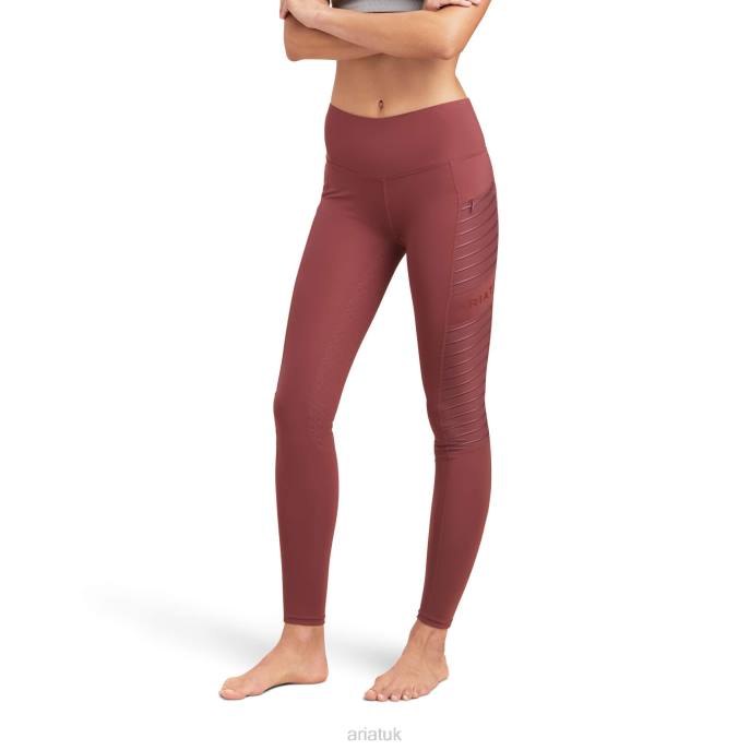 Ariat Eos Moto Full Seat Tight Women D0X62654 Wild Ginger Bottoms