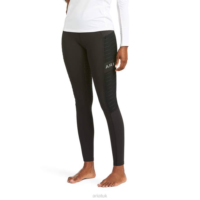 Ariat Eos Moto Full Seat Tight Women D0X62739 Black Bottoms