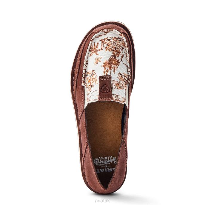 Ariat Cruiser Western Aloha Women D0X62472 Rusted Footwear