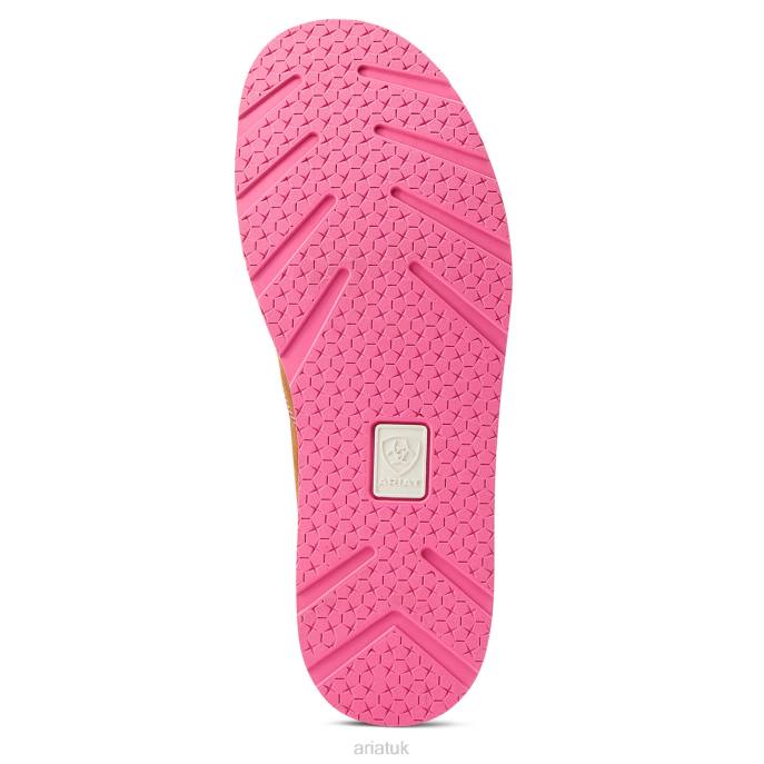 Ariat Cruiser Western Aloha Women D0X62474 Nutty Bean Footwear