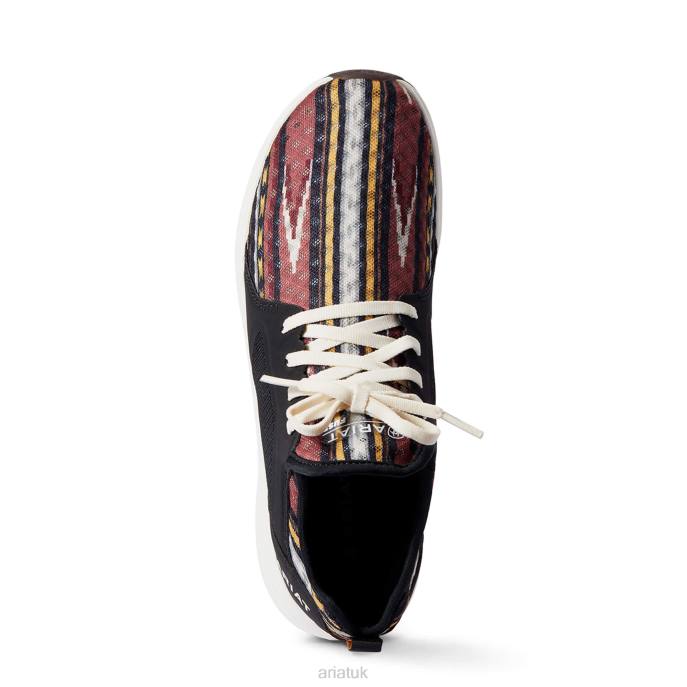 Ariat Fuse Women D0X62423 Burgundy Serape Footwear