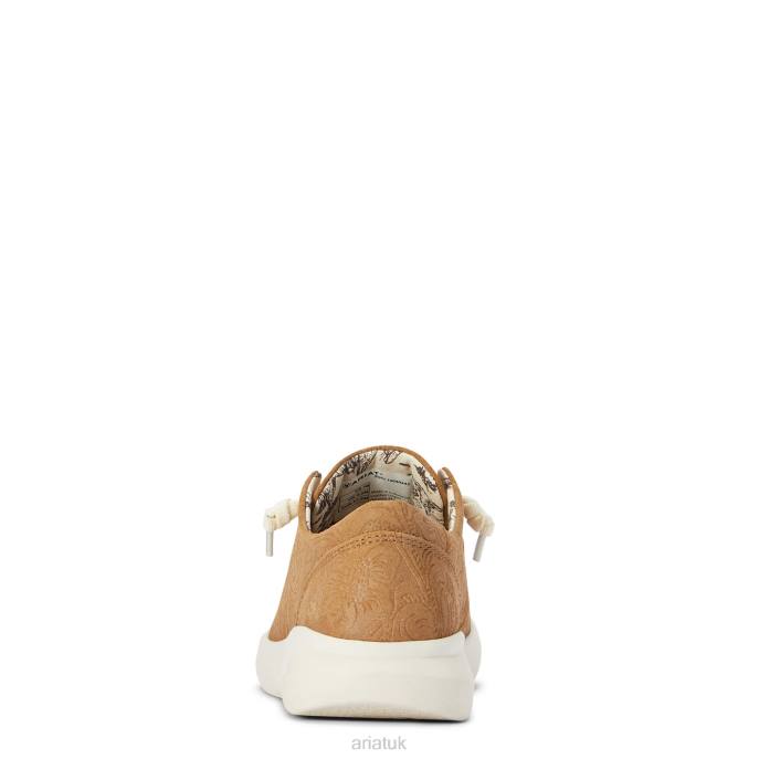 Ariat Hilo 2 Women D0X62412 Tan Floral Emboss Footwear
