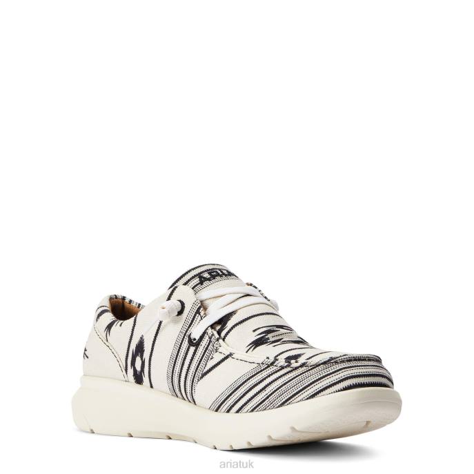 Ariat Hilo Chimayo Women D0X62454 Cristo Cream Footwear