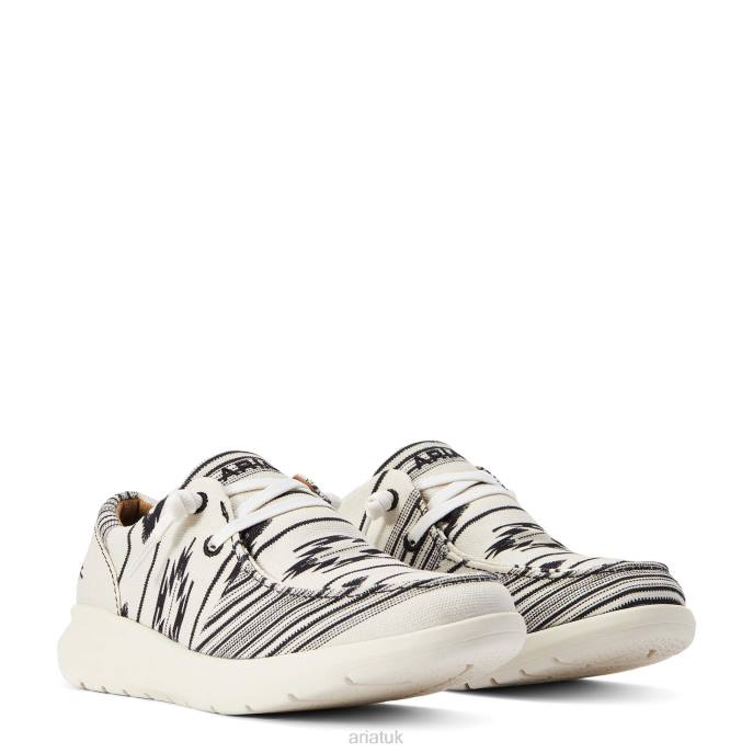 Ariat Hilo Chimayo Women D0X62454 Cristo Cream Footwear