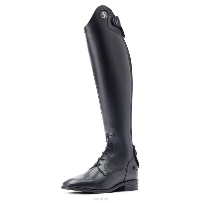 Ariat Ravello Tall Riding Boot Women D0X62317 Black Calf Footwear