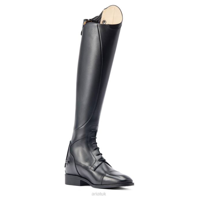 Ariat Ravello Tall Riding Boot Women D0X62317 Black Calf Footwear