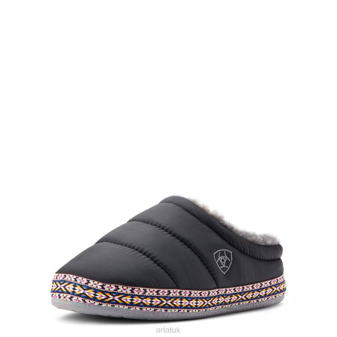 Ariat Crius Clog Slipper Women D0X62498 Black Footwear