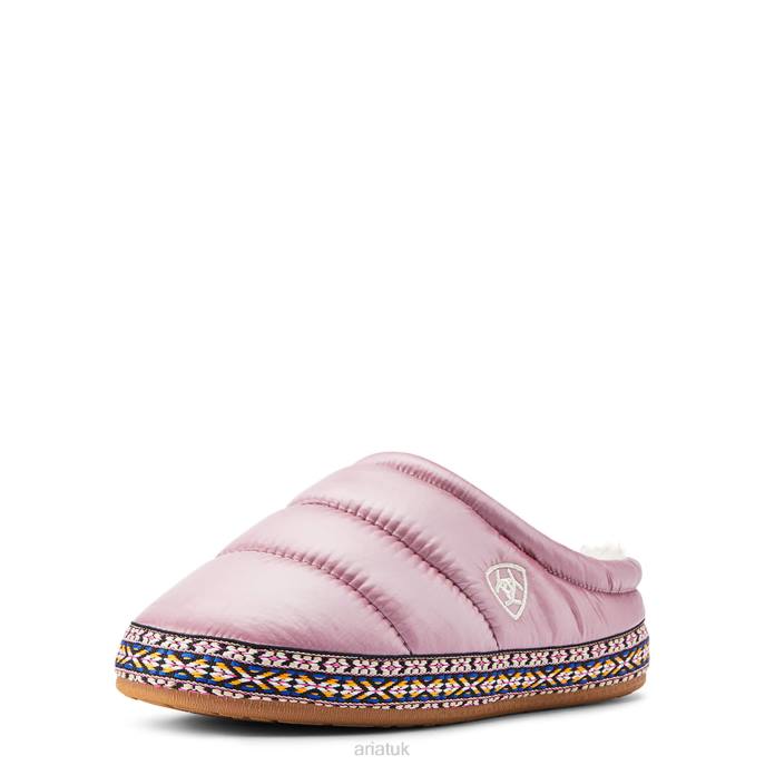 Ariat Crius Clog Slipper Women D0X62504 Pink Footwear