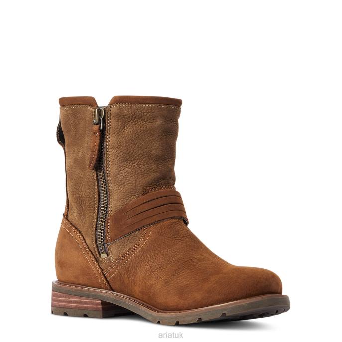 Ariat Savannah Waterproof Boot Women D0X62291 Roasted Toffee Footwear