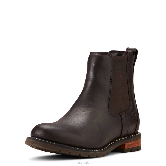 Ariat Wexford Waterproof Women D0X62297 Cordovan Footwear