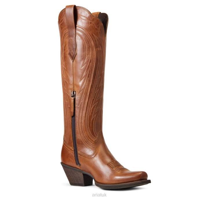Ariat Abilene Western Boot Women D0X62073 Light Tan Footwear