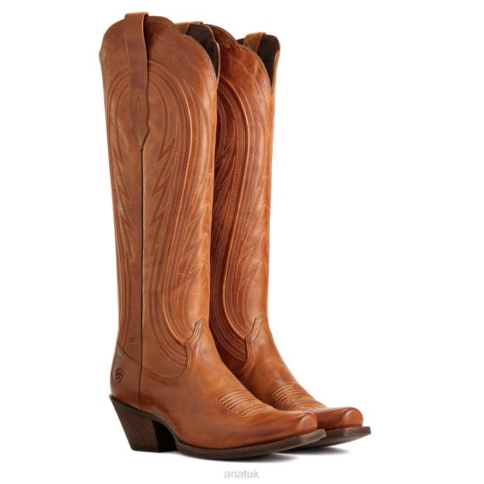 Ariat Abilene Western Boot Women D0X62073 Light Tan Footwear