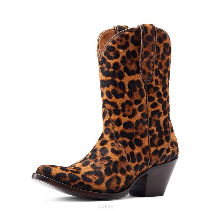 Ariat Bandida Western Boot Women D0X62282 Leopard Hair On Footwear